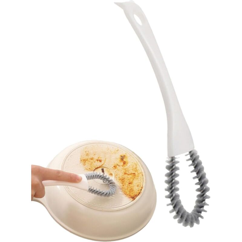 Herd-Reinigungsbürste – kleiner Herd Pinsel 2-in-1-Reinigungsbürste für Spüle und Herd Multifunktions-Reinigungsbürste Spaltreinigungsbürsten mit