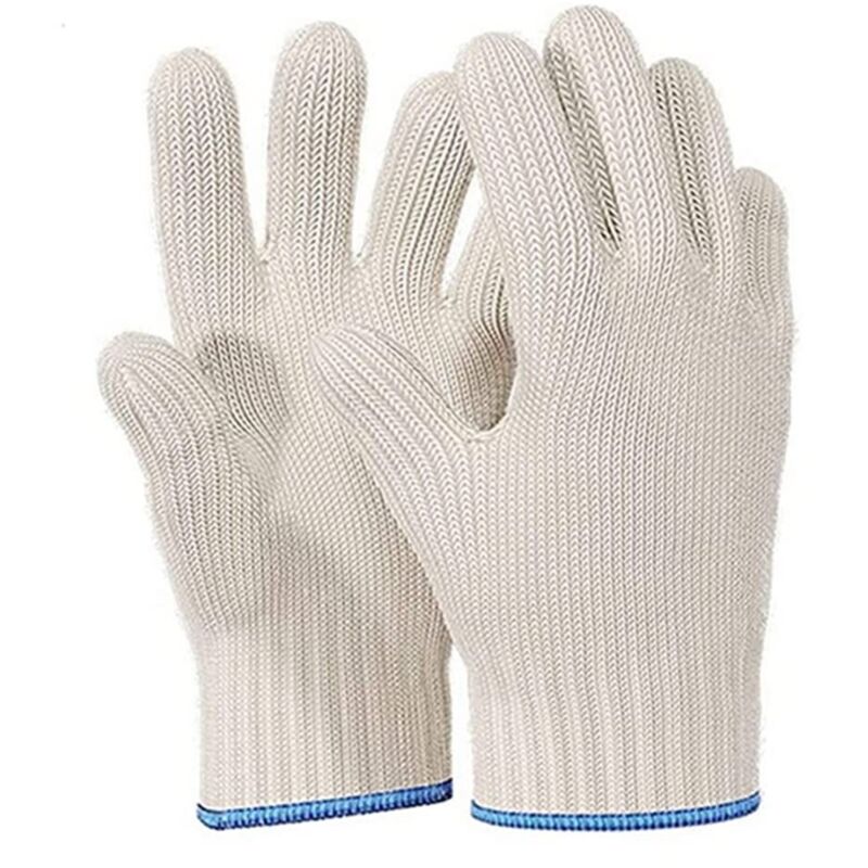 Hitzebeständige Ofenhandschuhe für den Innen- und Außenbereich. Hitzeschutzhandschuhe zum Kochen, Backen, Topfhandhabung, Grillen - Lntyq