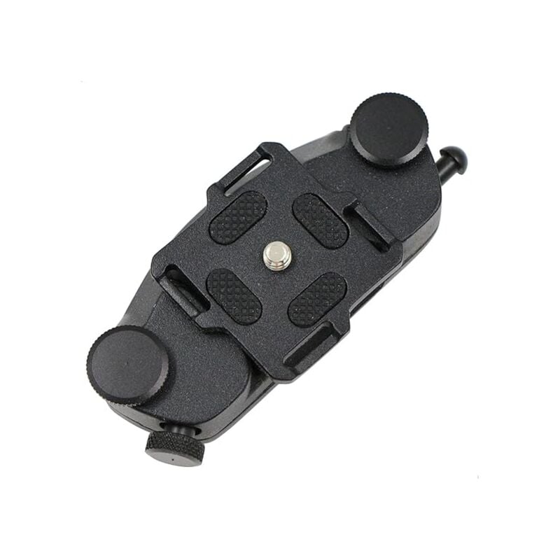 Lntyq - Kamera-Gürtelclip, Rucksackgurt, Schnellverschluss-Gürtelclip aus Aluminiumlegierung mit 1/4-Halterung für Kamera und Rucksack