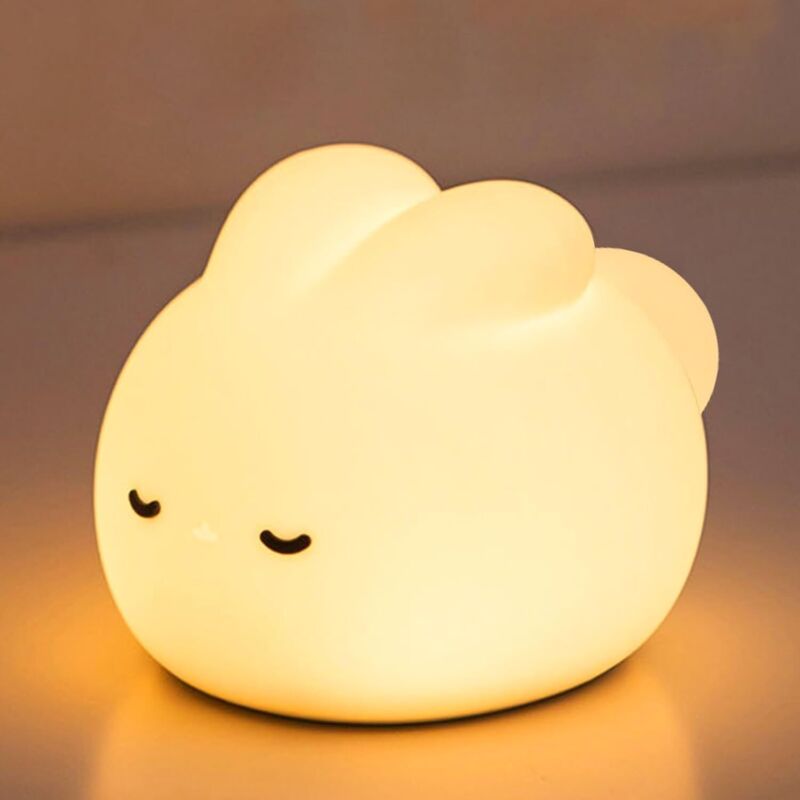 Kaninchen-Nachtlicht für Kinder, Baby-Nachtlicht, dimmbare Touch-LED-Lampe für Kinder, Kaninchen-LED-Nachtlicht für Kinder, Kaninchen-Nachtlampe (11