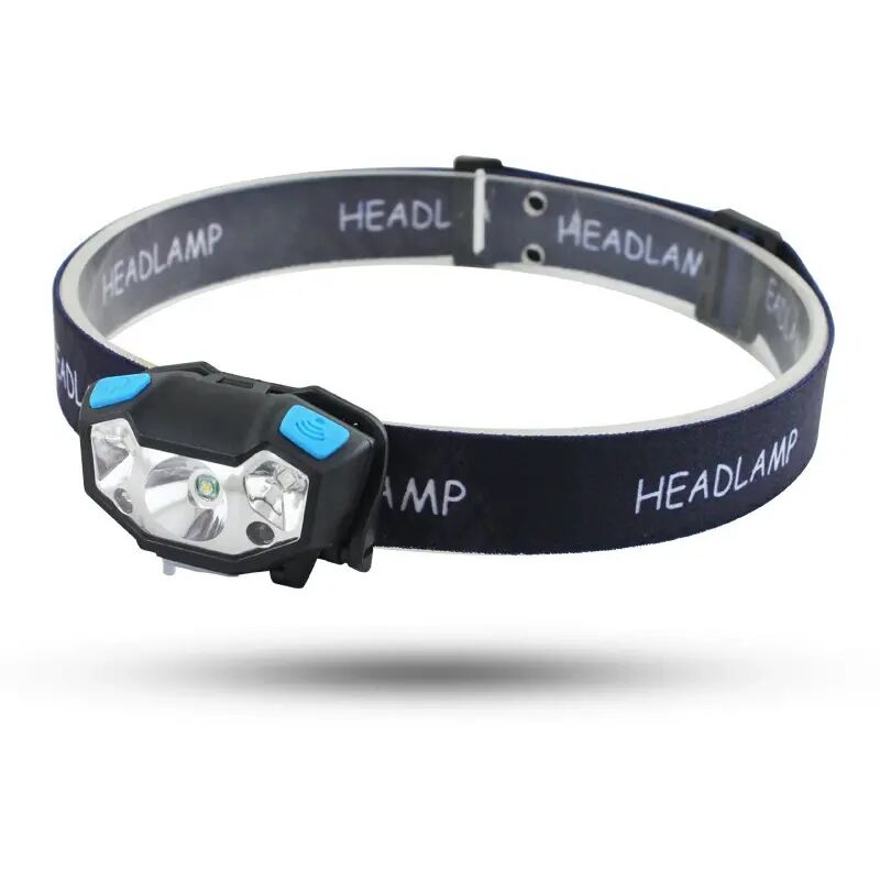 Lampe frontale à led, phare de travail à led , lampe frontale à capteur de mouvement Lampe de travail étanche rechargeable par usb, 4 modes