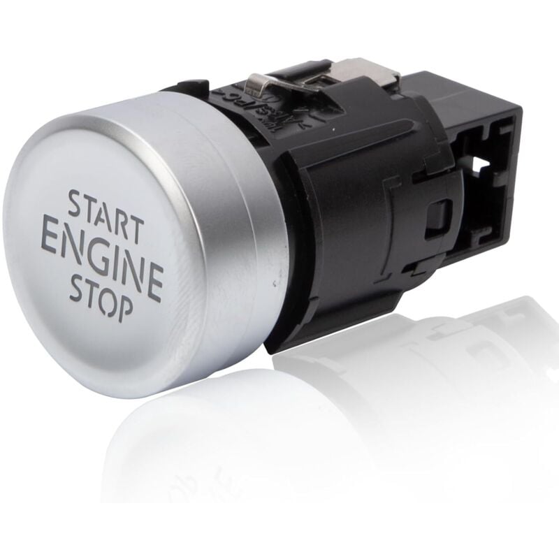 Lntyq - Motor-Zündschalterknopf für Golf 7 Golf 7,5 e-Golf T-Roc Motor-Start-Stopp-Schalter 5G1959839 5Q1959839 5GG959839