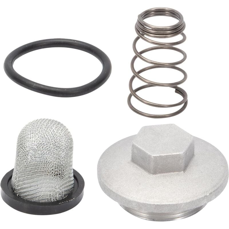 Lablassschraube für Motorrad-Roller, kompletter O-Ring + Filter + Feder für 50-150ccm GY6 Baotian Benzhou Znen Taotao, Motorrad-Zubehör-Set - Lntyq