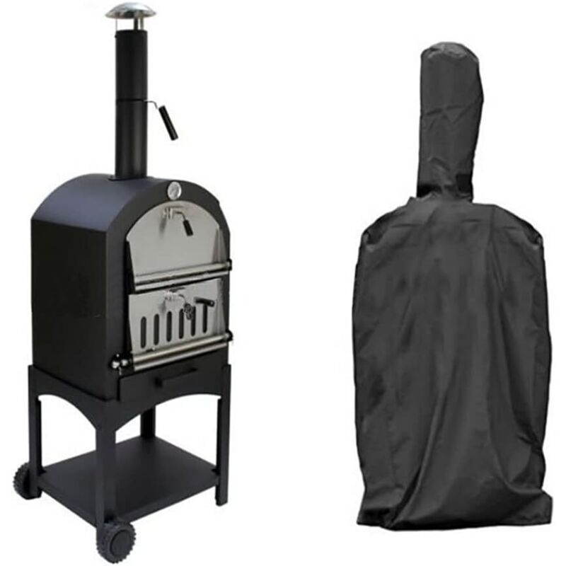 Pizzaofen-Abdeckung für den Außenbereich, Grillabdeckung, Regenschutz für Pizzaöfen im Freien, wetterfeste, staubdichte Schutzhülle aus