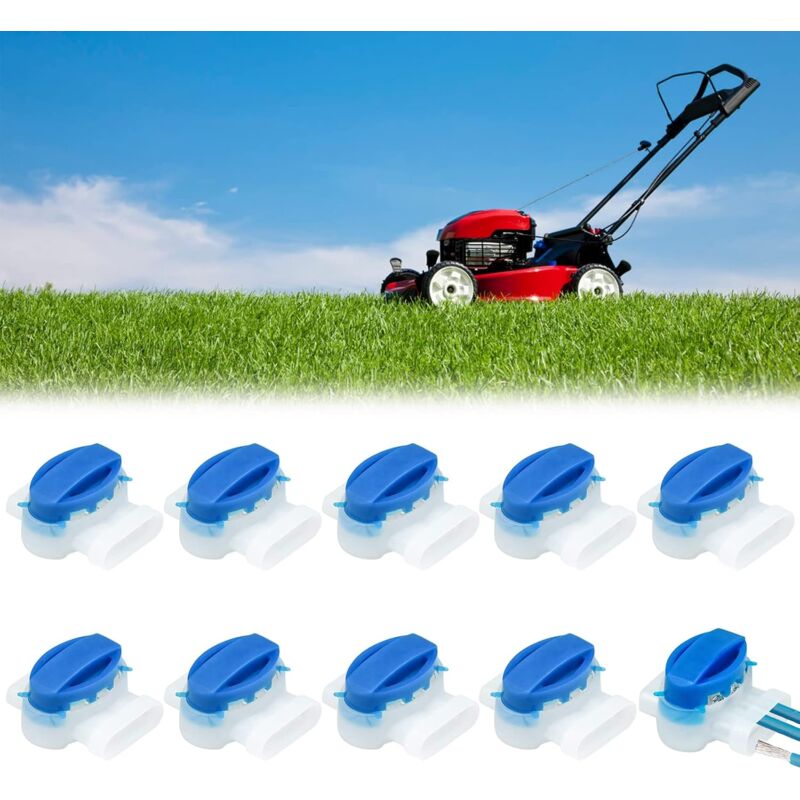 Lntyq Roboter-Rasenmäher-Anschluss, Roboter-Rasenmäher-Kabelanschluss, Roboter-Rasenmäher-Kabelanschluss, Rasenmäher-Kabelanschluss, harzgefüllte