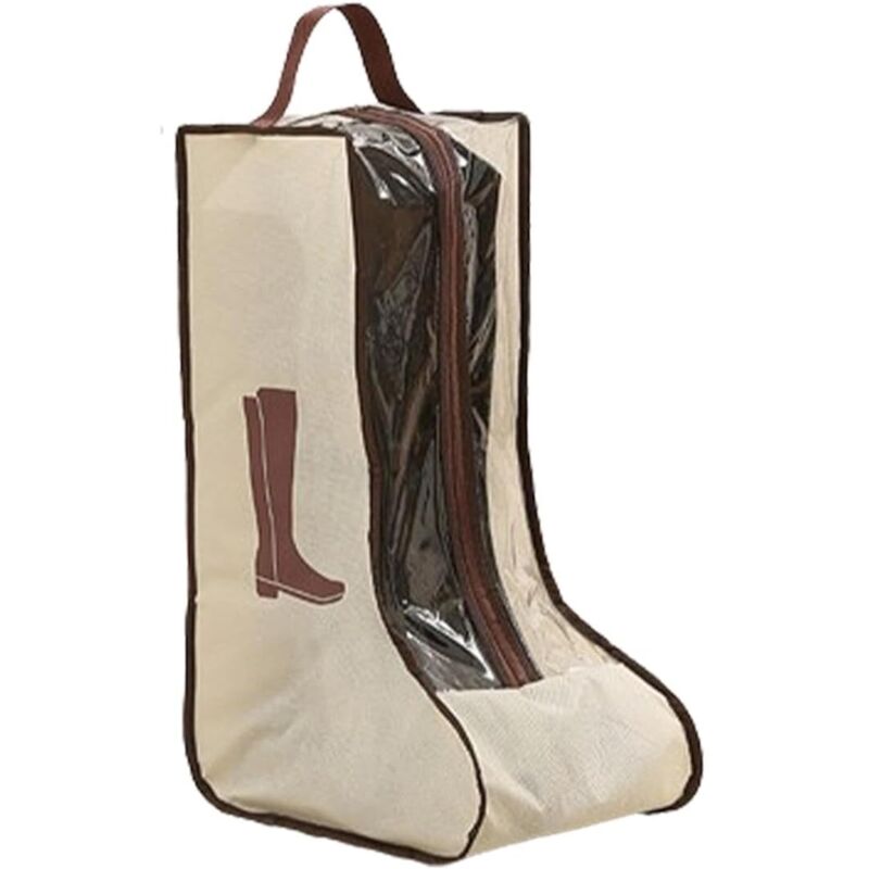 Schuhtasche für Stiefel – Multifunktionaler Schrank-Organizer, tragbare Aufbewahrung für Stiefel Staubdichte Tragetasche mit Griff, schützender
