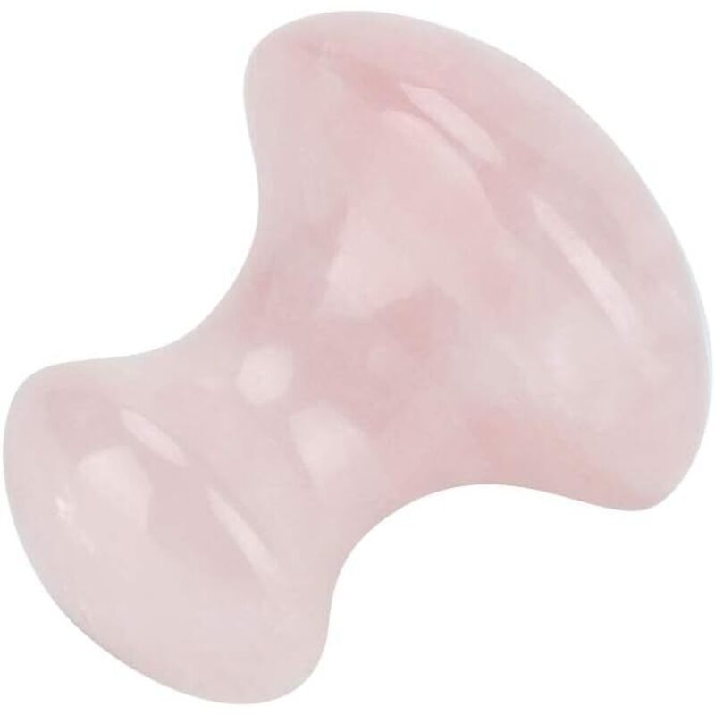 Steinmassage, Gua Sha Rosenquarz, natürliches Aventurin-Quarz-Massagegerät für Gesicht und Augen, zum Entfernen von Falten und für ein entspannendes