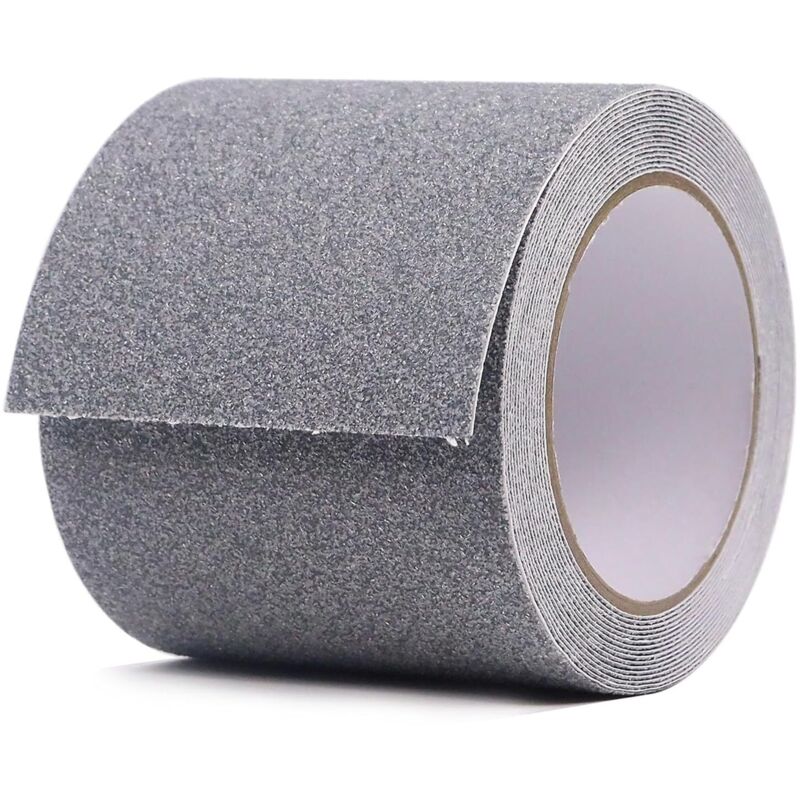 Strapazierfähiges Anti-Rutsch-Treppenband für den Außen- und Innenbereich, wasserdicht, 10 cm x 5 m, Sicherheits-Anti-Rutsch-Treppenstufenrolle,