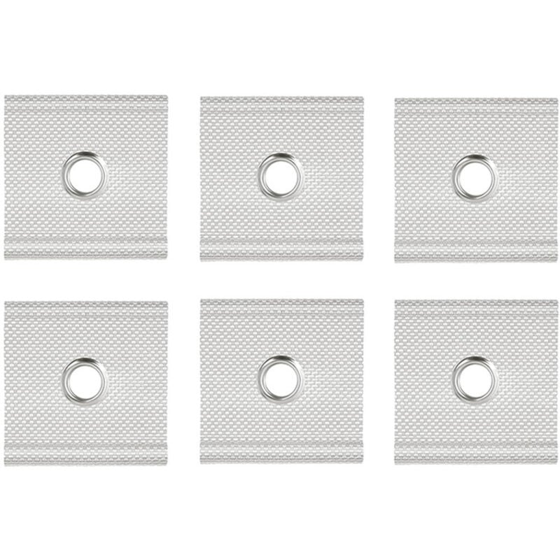 Lntyq Stück Kederösen 5/6mm - 7/8mm, Kederschienenösen Haken Markisenkeder Streifen für Zelt Vorzelt Camping Caravan