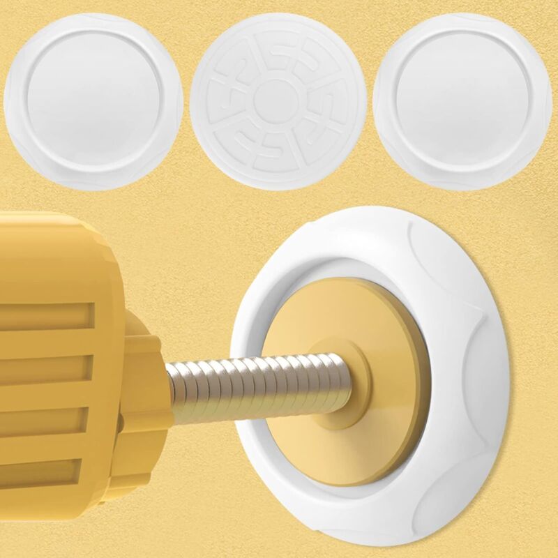 Lntyq - Stück Wandschutzpolster, Wandschoner für Treppengitter, Babygitter-Schutzzaun, kein Bohren erforderlich, für Vorhänge, Absperrungen,