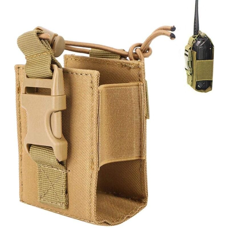Taktische Tasche, taktische Handytasche, tragbare taktische militärische Walkie-Talkie-Tasche, Radio-Beutel-Halter-Hülle, Ersatz für den Außenbereich