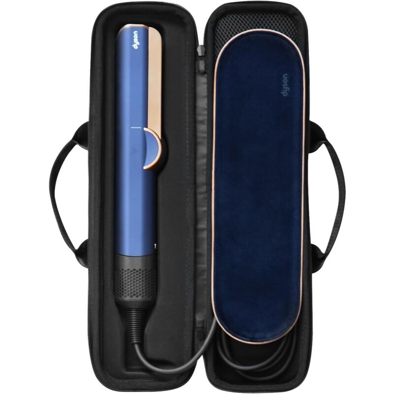 Tragetasche kompatibel mit Dyson Airstrait Haarglätter, Upgrade-Kapazität, Hartschalen-Eva-Aufbewahrungstasche, Reisehülle - Lntyq