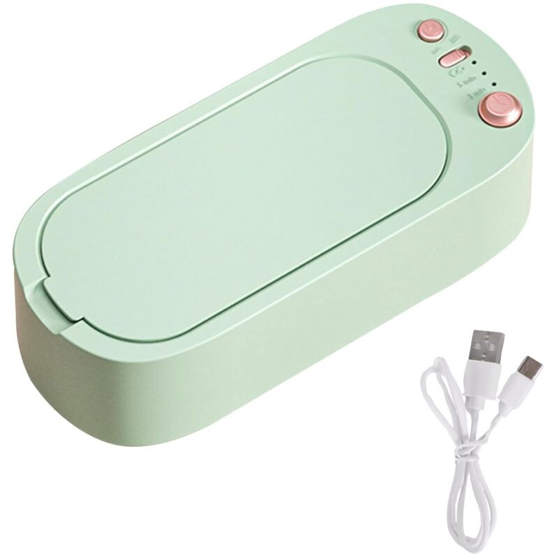 Ultraschallreiniger – Ultraschall-Schmuckreinigungsgerät mit 3 Zeiteinstellungen, effizienter Ultraschallreiniger für Schmuck, Brillen, Uhren,