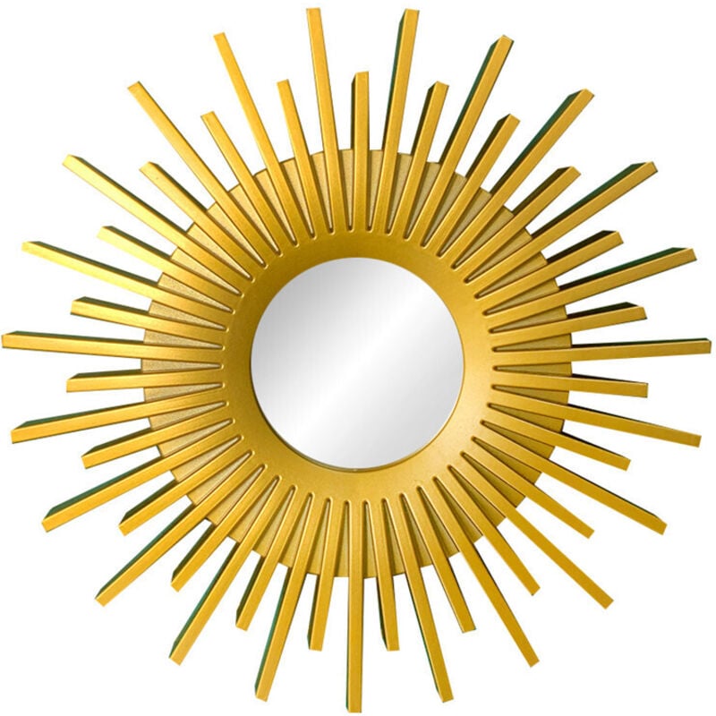 Wandspiegel für Schlafzimmerdekor und Heimdekor - Goldene runde Spiegel für Wanddekor - Kreisförmige Spiegel Moderne Wanddekor-Geschenke für Frauen