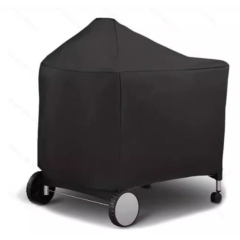 Weber Performer Deluxe Grillabdeckung, 55,9 cm (22 Zoll), strapazierfähige Grillabdeckung für Weber Performer Holzkohlegrills – wasserdicht - Lntyq