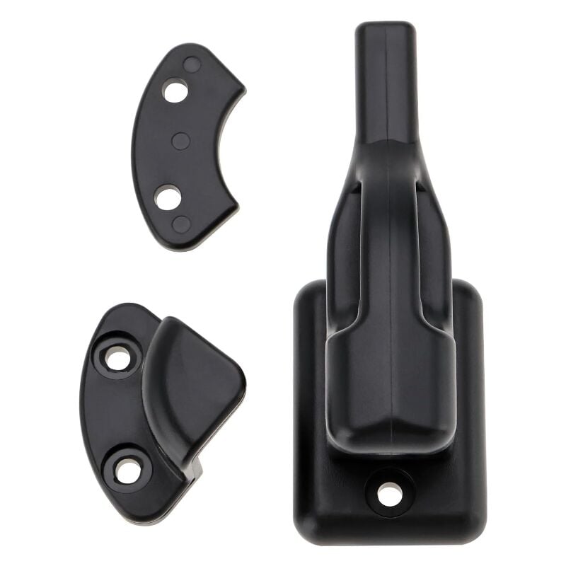 Lntyq - Wohnwagen-Tür-Halteriegel, Drehriegel, Türhalter, Türriegel mit Schrauben, Wohnwagen, Wohnmobil, Wohnwagen, Boot, Wohnmobil, Anhängerriegel,