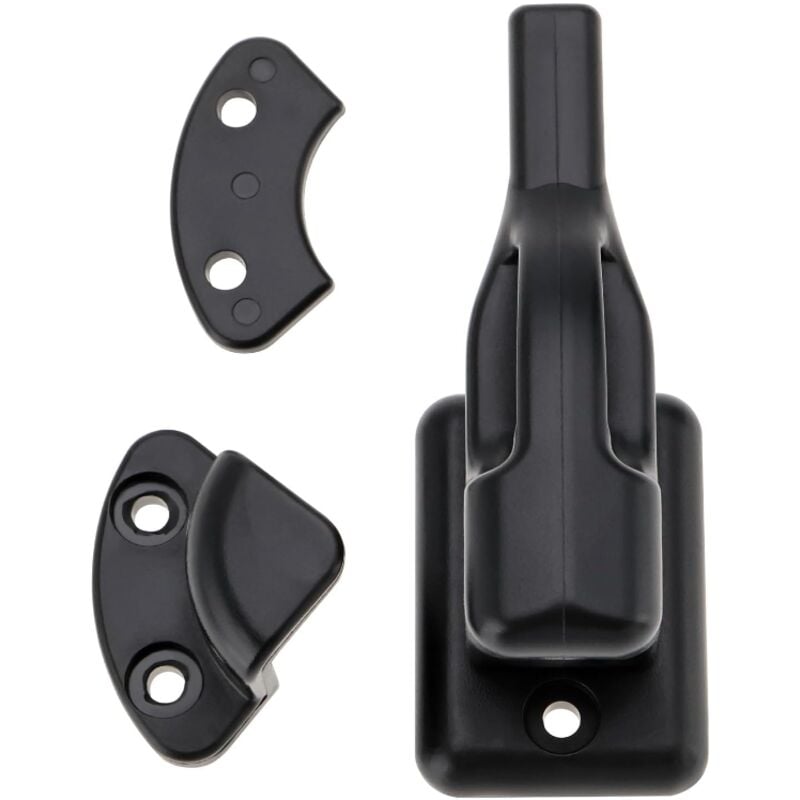 Lntyq - Wohnwagen-Tür-Halteriegel, Drehriegel, Türhalter, Türriegel mit Schrauben, Wohnwagen, Wohnmobil, Wohnwagen, Boot, Wohnmobil, Anhängerriegel,