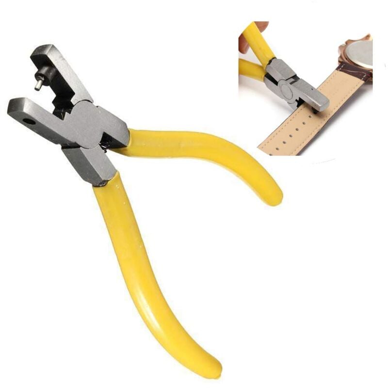 Locher für Leder – Easy Punch – 2 mm runde Löcher für Gürtel, Sattel, Uhrenarmbänder, Schuhe, Kleidung usw.