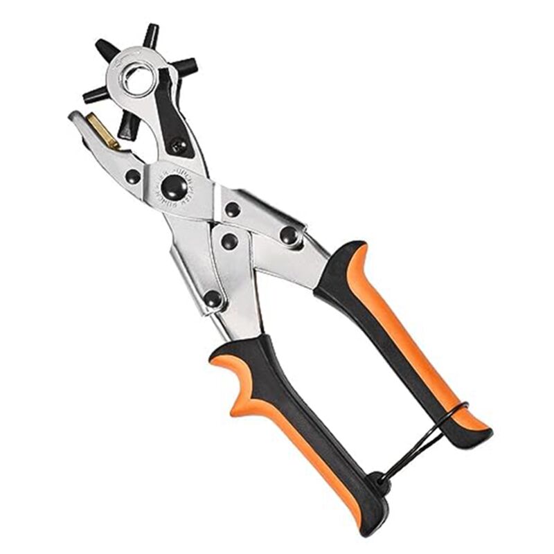 Lochstanzer Aus Leder, Sets für GüRtel, Schuhe, Stoff, Heimwerker- und Bastelprojekte, Verwendung in Mehreren LochgrößEn