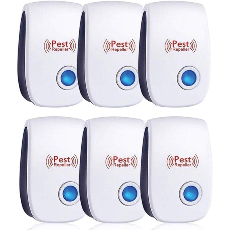 Stück Ultraschall-Abwehrmittel, Ultraschall-Maus, Ultraschall-Maus und Ratte. Wirksam gegen Mäuse, Ratten, Fliegen, Mücken, Schädlinge, Spinnen,