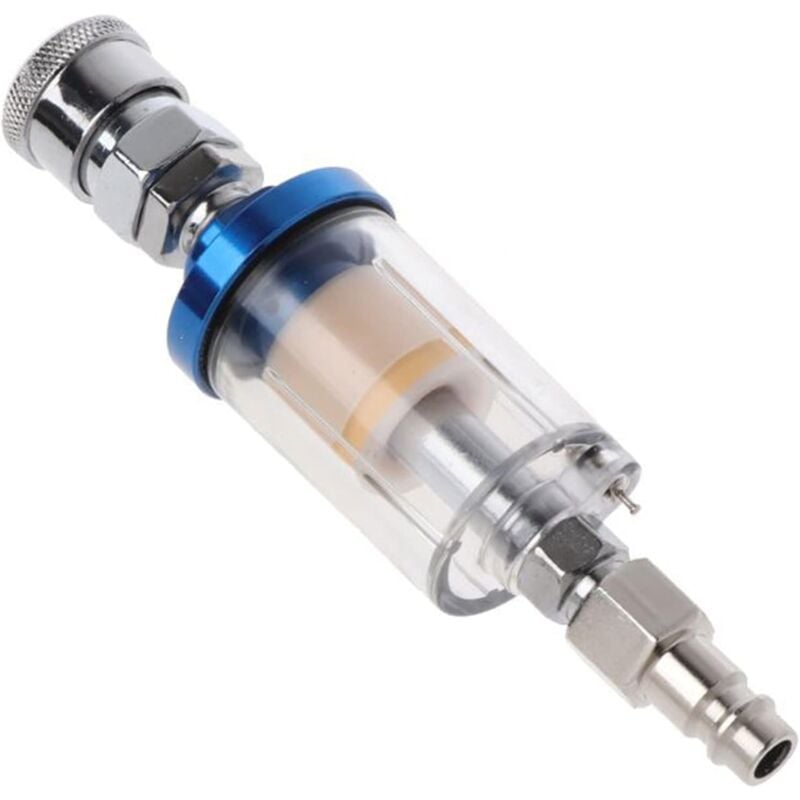 Luft-Öl-Wasser-Abscheider-Filter-Set, 1/4 Zoll Feuchtigkeitsabscheider, Öl-Wasser-Schmiergerät für Kompressor-Pneumatikwerkzeuge