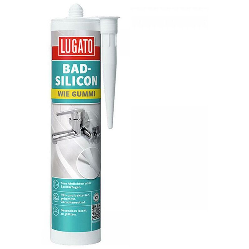 Wie Gummi Bad Silicon 310ml grau - Lugato