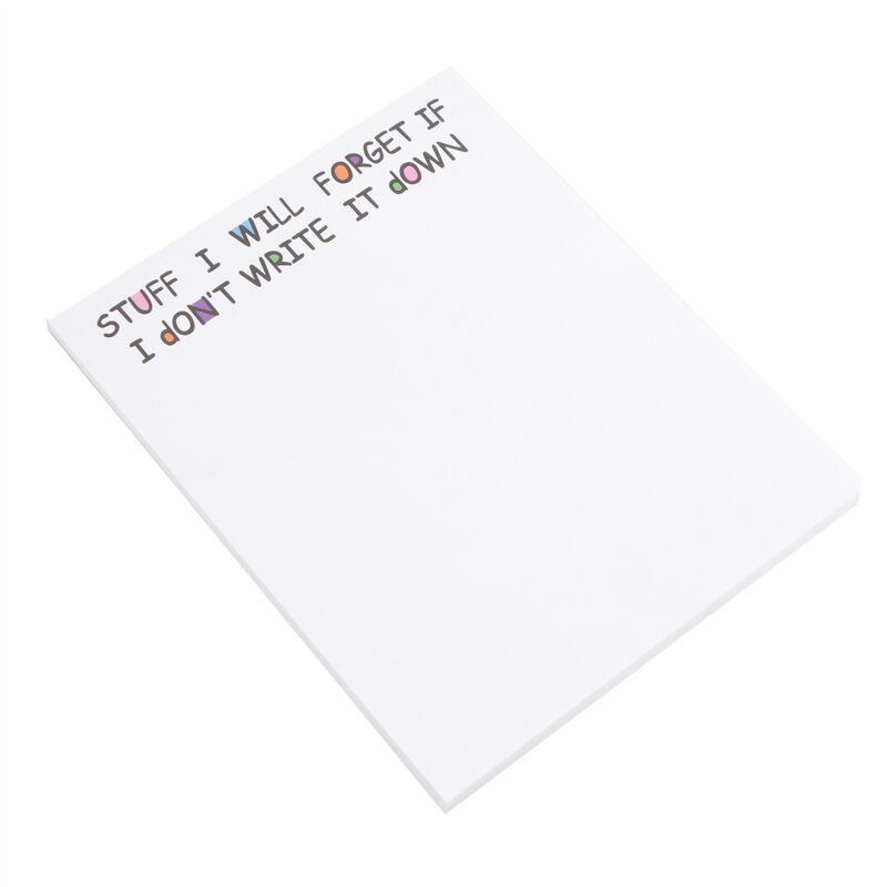 Tlily - Lustige Haftnotiz, To-Do-Liste, Notizblock, Lustiges Briefpapier, BüRobedarf, Notizbuchetiketten, Schreibtisch-Haftnotiz, 50 Seiten, a