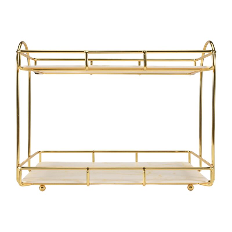 Luxuriöser, leichter Make-up-Organizer für die Arbeitsplatte, Hautpflegeprodukte, Parfüms, Kosmetik, Badezimmerregal c