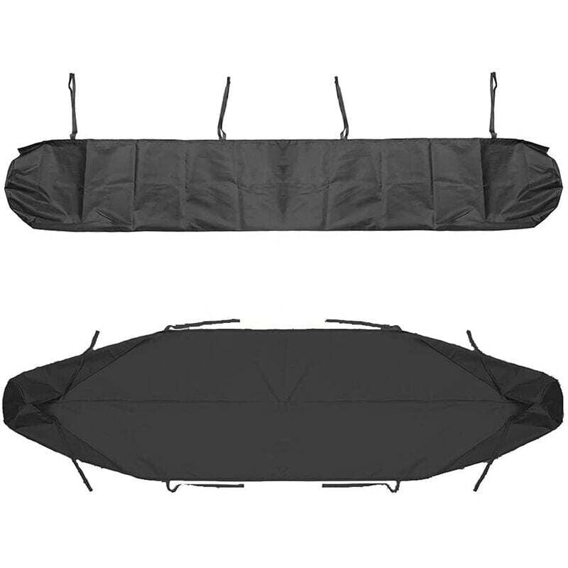 4m Markisen-Abdeckungstasche, schwarze Staubschutz-Aufbewahrungstasche für Terrassenmarkisen für Hof und Garten