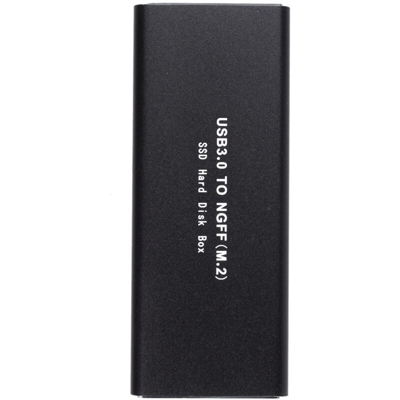 M.2 Ssd zu USB 3.0 Externer Ssd Leser Konverter Adapter Gehäuse mit Uasp, Unterstützung Ngff M.2 2280 2260 2242 2230 Ssd mit Schlüssel B / Schlüssel