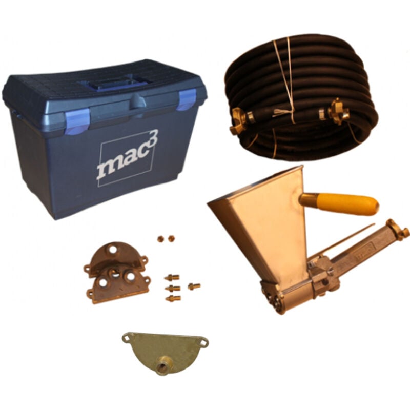 Mac3 Koffer Sablon Koffer Mit 10 M Schlauch Und 3 Platten Mit Düsen Und Stopfen S1 -Mac3mf00308