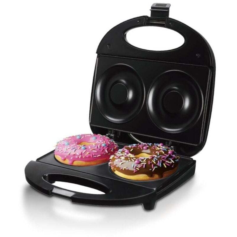 Donut Maker, Donut-Maschine, backt 2 Donuts für Frühstück, Snacks, Desserts, Nachmittagstee