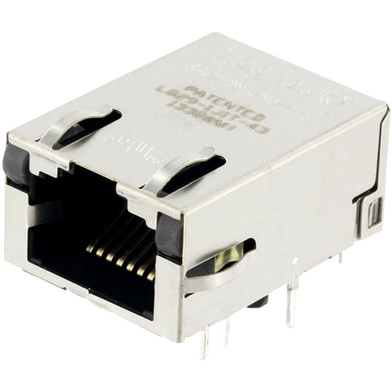 BEL Stewart Connectors MagJack Gigabit Ethernet 8 Übertrager mit LEDs ULP L829-1J1T-43 Buchse, Einb