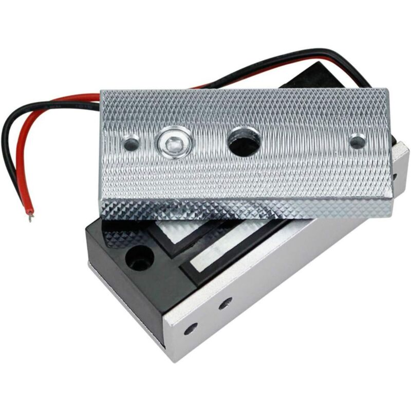 Memkey - Magnetisches elektrisches Schloss, 60 kg, 135 lbs, elektromagnetisches Schloss für Zugangskontrollsystem, dc 12 v magnetisches Türschloss,