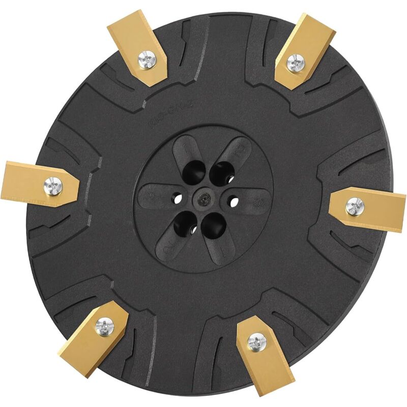 Mähroboter Tuning Messerteller für 6x Messer, Mähroboter Drehteller kompatibel mit GARDENA SILENO Minimo, FLYMO Easilife Go, Husqvarna Automower