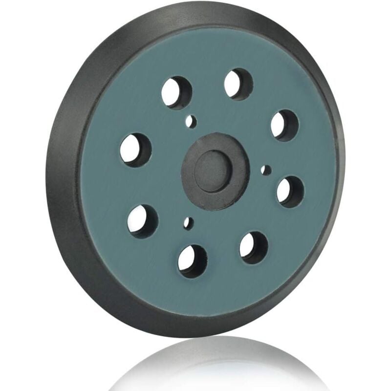 Makita 125 mm Schleifpad, 8-Loch-Schleifscheibe, Makita 5 Zoll Schleifpad (schwarz)