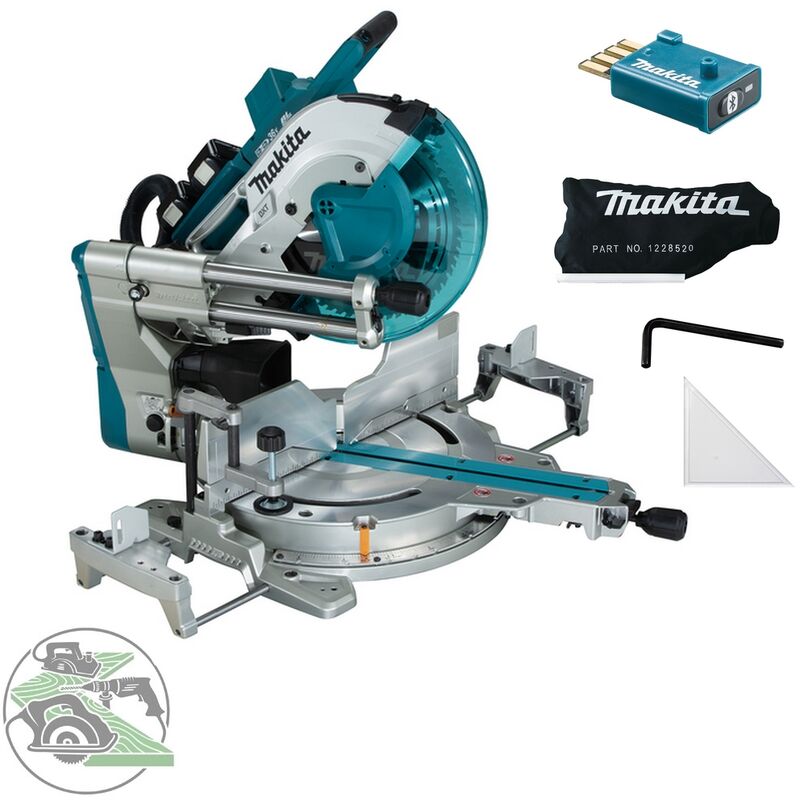 Akku Kapp- und Gehrungssäge 2x 18V DLS211ZU Solo Bluetooth - Makita