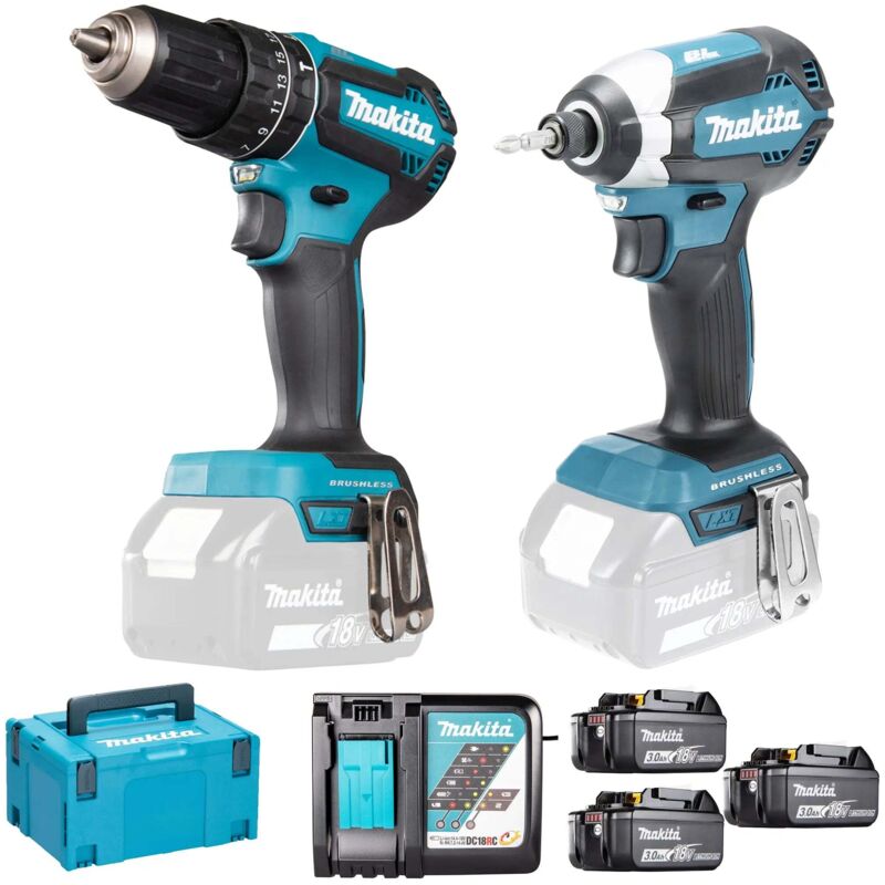 Elektrowerkzeug-Set Makita DLX2283JX1 18 V 3 Ah