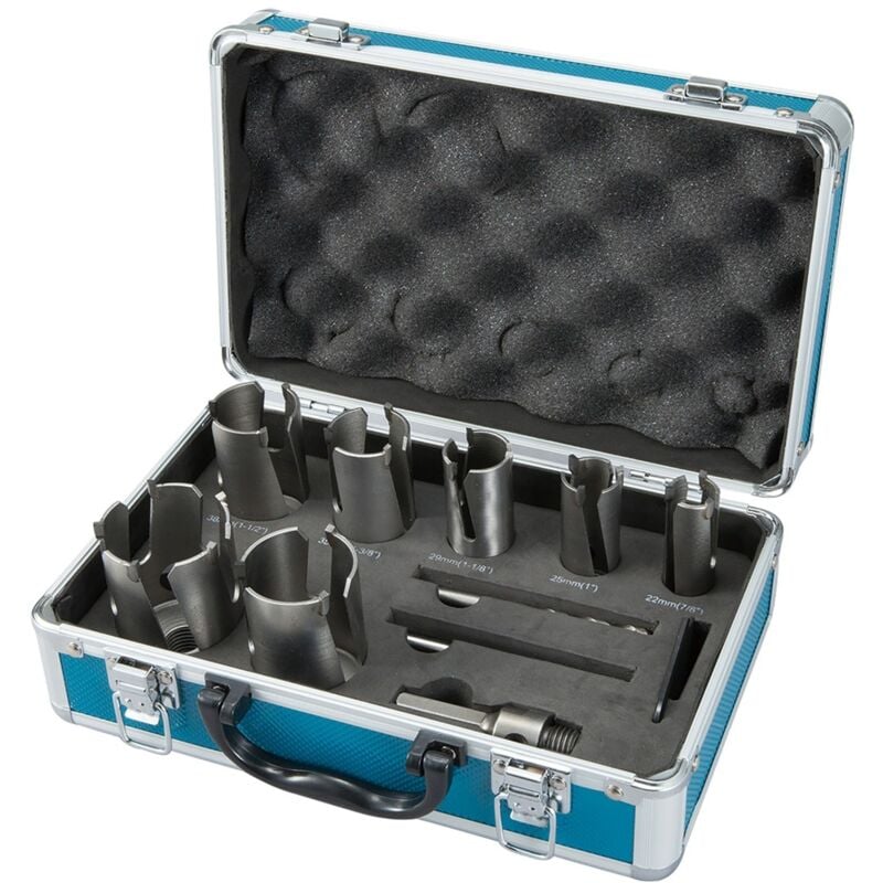 Electric Hole Saw D-51281 Kit (10 Stück), professionelles Werkzeug für präzise Schnitte, optimiertes Design, hohe Festigkeit,