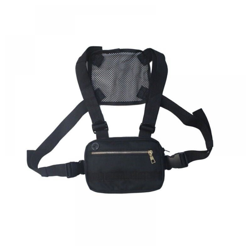 Männer Frauen Chest Rig Tasche Hip Hop Streetwear Taille Tasche Einstellbare Brust Taschen Fanny Pack