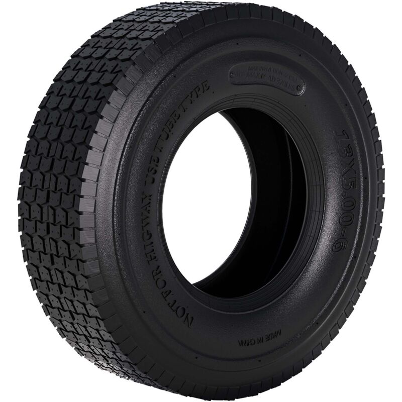 Wiltec - Mantel Rasenmäherreifen 13x5.00-6 Reifendecke Rasentraktor Aufsitzmäher Rasenmäher Zugkarren