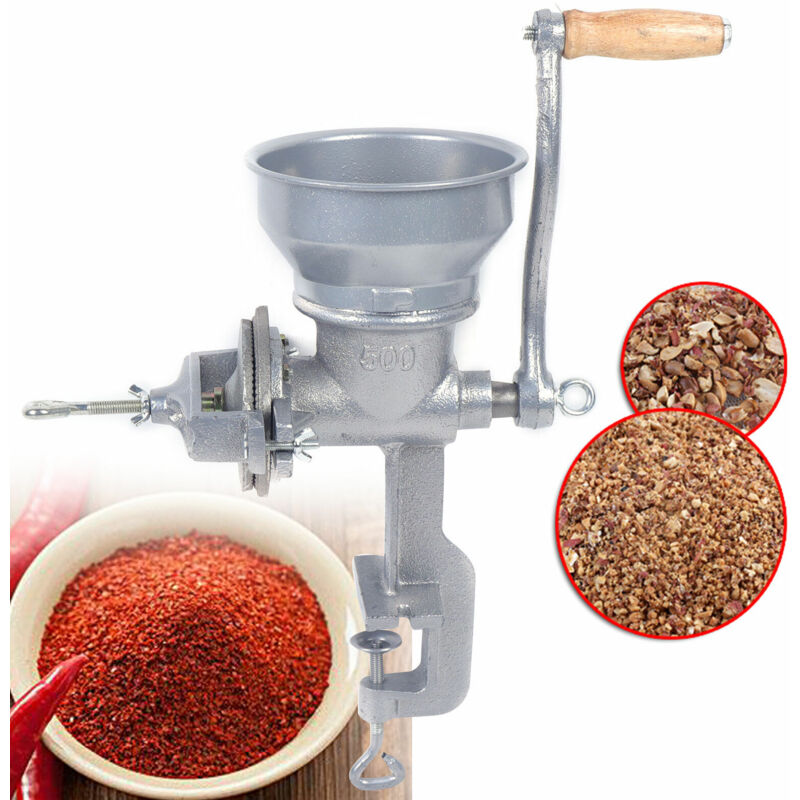 Gojoy - Manuelle Lebensmittel Mühle Küche Getreide Medizin Kräuter Mehl Schleifmaschine