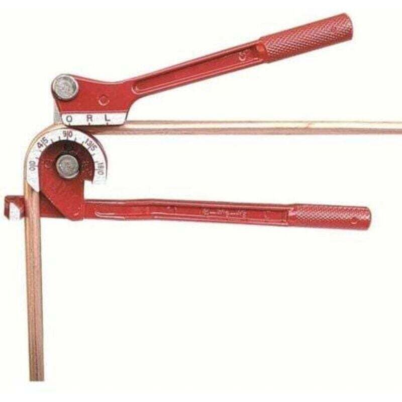 XVX - Manueller 180-Grad-Rohrbieger, 1/4 Zoll, 5/16 Zoll, 3/8 Zoll, professioneller Rohrbieger für Kupfer-, Aluminium-, Stahl- und Messingrohre