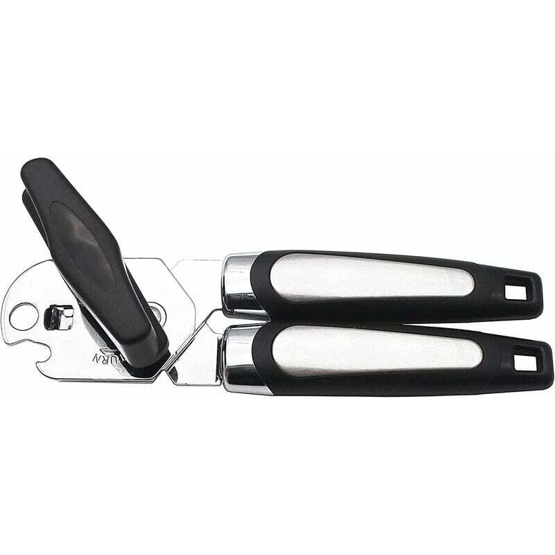 Manueller Dosenöffner, rutschfester Griff, sicheres Schneiden, leicht zu öffnen, Multifunktions-Flaschenöffner, Schneiddosenöffner aus