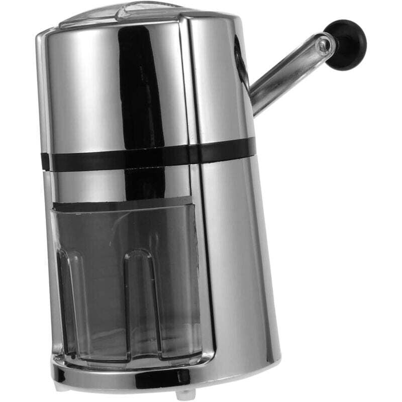 Manueller Eiscrusher für Zuhause, tragbare Eismaschine, leicht zu transportieren, Handkurbel XXW