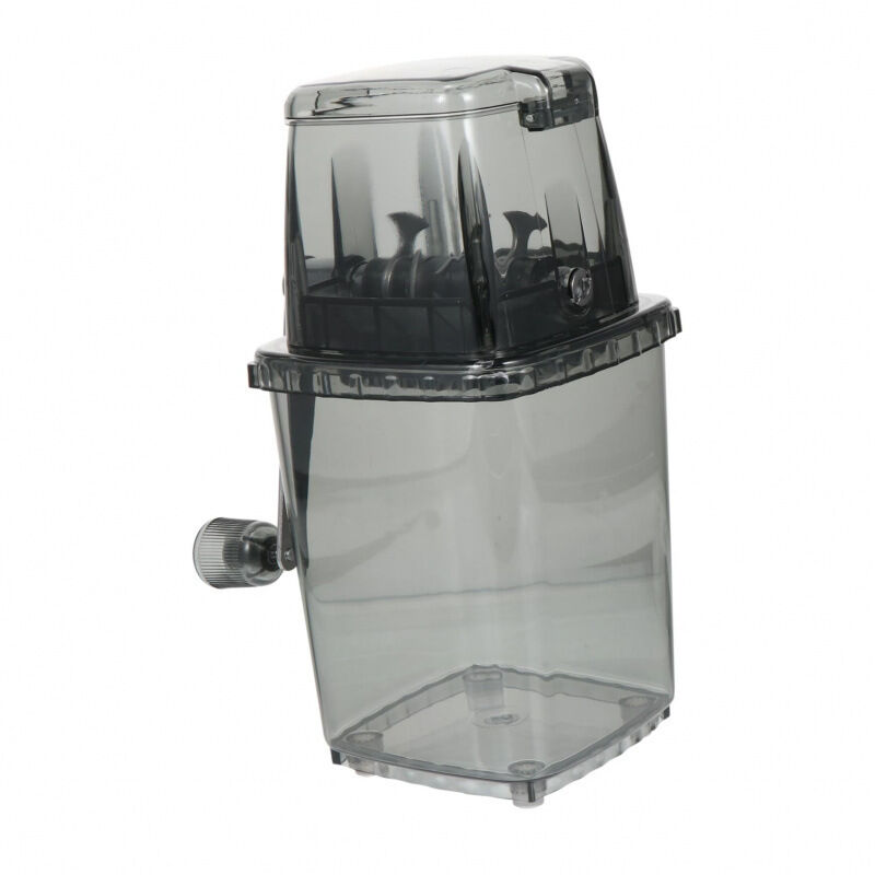 Manueller Eiscrusher, Handkurbel, manueller Eiscrusher, Eismixer für Küchenbar, Angelköder, Köderbrecher, Angelausrüstung zum Zerkleinern von