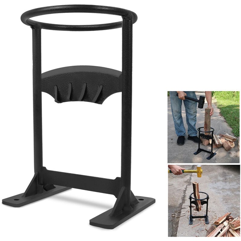 Manueller Holzspalter Brennholzspalter Holz Splitter Quick Manuelles Brennholz Spaltwerkzeug mit Stahlkeilspitze Brennholzspaltwerkzeug (Typ c)