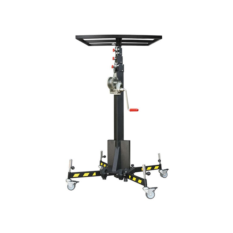 Matisère - Hebebühne 125kg - Mit nicht klappbarer, durchbrochener Plattform 750x450mm - LP125R-GPA2