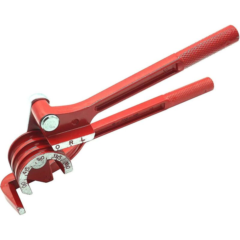 Manueller Rohrbieger, 180 Grad 1/4 Zoll, 5/16 Zoll, 3/8 Zoll, 3-in-1-Rohrbieger aus Aluminium, Kupfer und Stahl