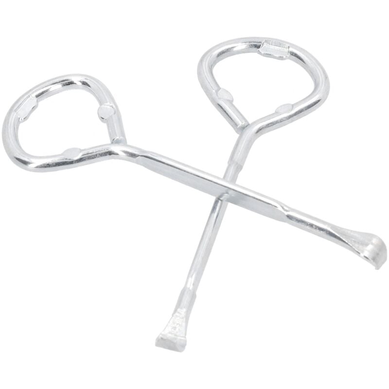 Marhynchus Farbdosenöffner, 2er-Set aus legiertem Stahl für 5-Liter-Farbdosen, Flaschenöffner, Mehrzweckwerkzeug, multifunktional, praktisches Set,
